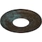 Ekena Millwork Anthony Medallion (Canopies up to 11 5/8"), 29 3/8"OD x 11 5/8"ID x 1 1/8"P, Bronze Blue Patina CM29ATBBS - alternate 3